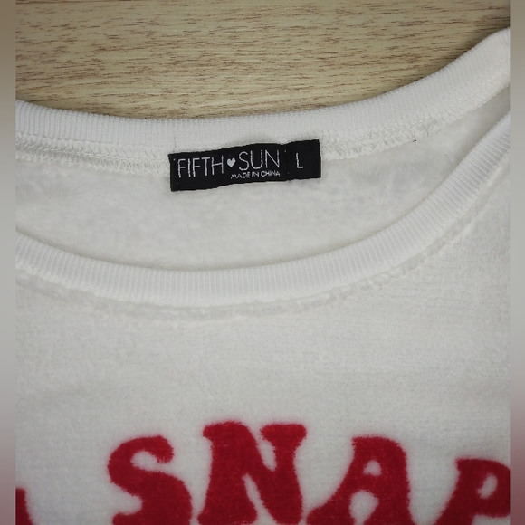 Oh Snap Gingerbread Man Ugly Christmas Sweater Size Large - Picture 6 of 7